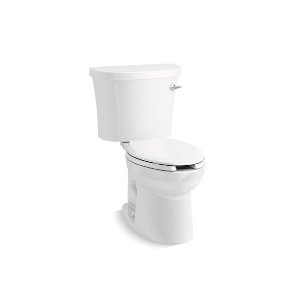 Kohler Toilet, Gravity Flush, Floor Mounted Mount, Elongated, White 25077-SSTR-0 - main